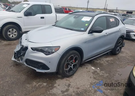 2024 Alfa Romeo Stelvio Ti Awd from USA, damaged, VIN ZASPAKBN9R7D71878